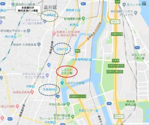 shinagawa park map1